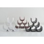 Alessi Noè GIA13 Portabottiglie di Design in Resina Termoplastica, Bianco