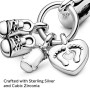 Pandora Donna argento Bead Charm 798106CZ