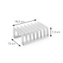 Tescoma 899484 FlexiSPACE Porta Coperchi, Bianco