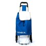 dealux Carrello Shoppy 2.0 Tris Blu Ruote