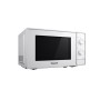 Panasonic NN-E20JWMEPG Forno a Microonde, 20 Litri, diametro del piatto: 25 cm, 800 W, 46 Decibel, Bianco 26x44x44cm