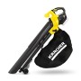 Kärcher - Soffiatore e aspiratore foglie BLV 18-200 Battery - Velocità aria soffiatore 200Km/h - Velocità aria aspiratore 130