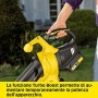 Kärcher - Soffiatore e aspiratore foglie BLV 18-200 Battery - Velocità aria soffiatore 200Km/h - Velocità aria aspiratore 130