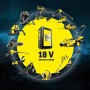 Kärcher - Soffiatore e aspiratore foglie BLV 18-200 Battery - Velocità aria soffiatore 200Km/h - Velocità aria aspiratore 130
