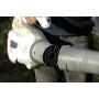 IKRA 74003000 soffiatore a Batteria IAB 40-25, velocità di soffiaggio 320 km/h, agli ioni di Litio Durata Max. 60 Minuti, ergon