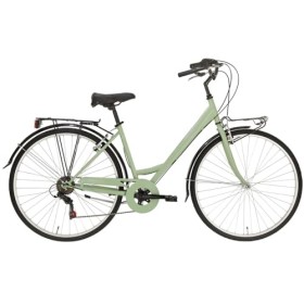Alpina Bike Moving, Bicicletta Trekking 6v Donna, Verde Menta, 28"
