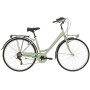 Alpina Bike Moving, Bicicletta Trekking 6v Donna, Verde Menta, 28"