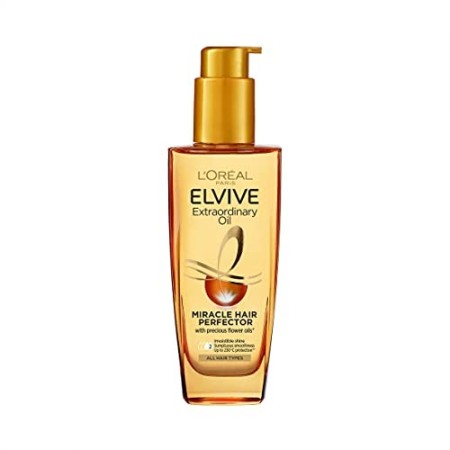 Elvive Olio per Tutti i Tipi di Capello, 100 ml [Versione Inglese]