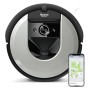 iRobot Roomba i7156 Robot Aspirapolvere, Memorizza la planimetria della tua casa, Adatto per Peli di Animali Domestici, spazzole