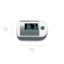 Medisana PM 100 Pulsossimetro Misurazione della Saturazione di Ossigeno nel Sangue, Pulsossimetro a Dito con Display Oled e Funz
