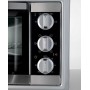 Ariete 985 Bon Cuisine 300 - Forno elettrico ventilato, Dimensioni interne: 50 x 36,5 x 33 cm, 1500W, 6 posizioni cottura, Timer