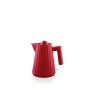 Alessi Plissè MDL06/1RUK - Bollitore Elettrico di Design in Resina Termoplastica, Presa Inglese, 100 cl, Rosso