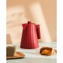 Alessi Plissè MDL06/1RUK - Bollitore Elettrico di Design in Resina Termoplastica, Presa Inglese, 100 cl, Rosso