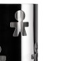 Alessi Girotondo AKK09 Portagrissini con Decoro Traforato di Design in Acciaio Inossidabile