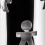 Alessi Girotondo AKK09 Portagrissini con Decoro Traforato di Design in Acciaio Inossidabile