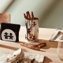 Alessi Girotondo AKK09 Portagrissini con Decoro Traforato di Design in Acciaio Inossidabile