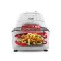 De'Longhi FH2101.W IDEALFRY Friggitrice ad Aria Calda, 1 kg, 1400 W, Plastica, Bianco