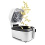 De'Longhi FH2101.W IDEALFRY Friggitrice ad Aria Calda, 1 kg, 1400 W, Plastica, Bianco