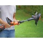 BLACK+DECKER STC1820EPC-QW Tagliabordi PowerCommand a Batteria Litio 18V-2.0Ah, Taglio 28cm