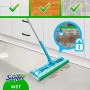 Swiffer Wet Panni Umidi Lavapavimenti per Scopa, Maxi Formato 144 Pezzi, 6 Confezioni da 24 Panni