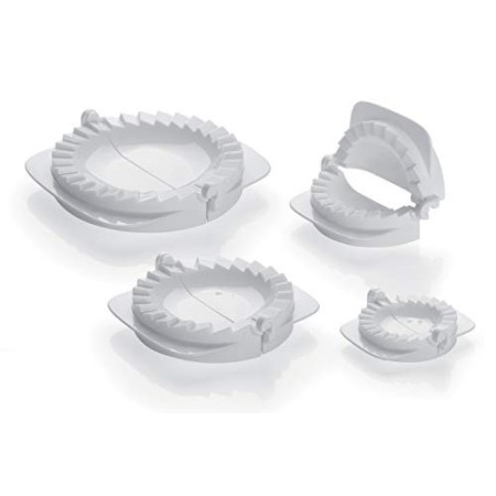 Tescoma Delicia 630880 Set 4 per Ravioli e Panzerotti
