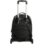 INVICTA S.P.A. Trolley New Tech Camo Squared, Blu, 3 in 1 Zaino Sganciabile, Viaggio & Scuola