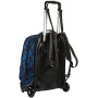 INVICTA S.P.A. Trolley New Tech Camo Squared, Blu, 3 in 1 Zaino Sganciabile, Viaggio & Scuola