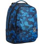 INVICTA S.P.A. Trolley New Tech Camo Squared, Blu, 3 in 1 Zaino Sganciabile, Viaggio & Scuola
