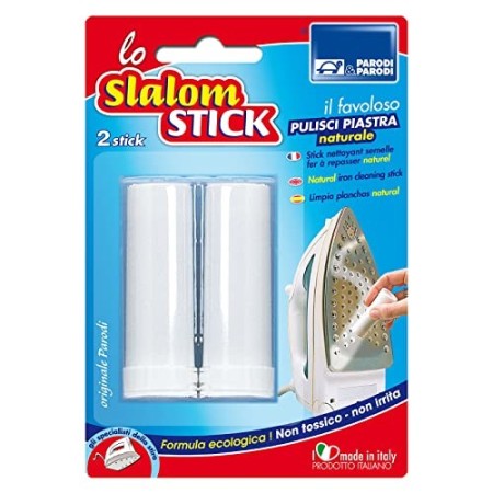 Parodi & Parodi Stick per la Pulizia della Piastra per Assi da Stiro, Bianco, 11 x 17 x 3 cm, 2 unità