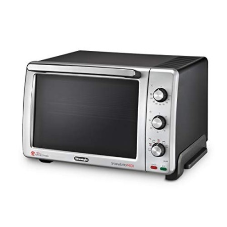 De'Longhi EO 24752 Forno Elettrico, 24 Litri, Teflon, Vetro, Argento