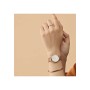 Daniel Wellington Petite Melrose Orologio Donna, 32mm, in Maglia, Oro Rosa