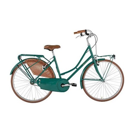 Alpina Bike Olanda, Bicicletta da Città Donna, Verde Smeraldo, 26