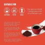 Marchio Amazon - Solimo Caffè macinato Aroma compatibile con diverse macchine da caffè - certificato UTZ, 1,36 kg (6 x 227g)
