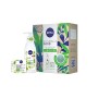 Nivea Naturally Good Kit Cura Viso, con Crema Viso Idratante e Gel Detergente con Aloe Vera Bio