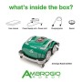 Ambrogio Robot AM060L0K9Z Robot Rasaerba, Verde, 200 Mq