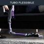 Rowenta RH9638 XFORCE FLEX 8.60 Allergy, Scopa Ricaricabile, Aspirapolvere con Tubo Flessibile per raggiungere ogni punto, Aspir