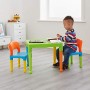 Liberty House Toys - tavolo da gioco per bambini con 2 sedie, in plastica multicolore