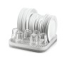Guzzini Scolapiatti/Scolatutto Flat&Drain Kitchen Active Design, Grigio Chiaro, 36 x 36 x h5 cm