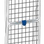 Gimi Max Stendibiancheria da Pavimento in Acciaio Inox e Alluminio, Spazio di stenditura 20 m