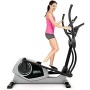 Bluefin Fitness CURV 3.0 Bicicletta Ellittica da Casa | Cross Trainer | Esercizi di Step | Air Walker | Display LCD Digitale | B