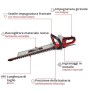 Einhell 3410930 Tagliasiepi a Batteria, GE-CH 18/60 / 60 cm/ohne Akku