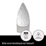 Imetec ZeroCalc Z1 2500 Ferro da Stiro, Tecnologia Anticalcare, Piastra Inox 2200 W, Colpo Vapore 120 g