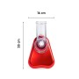 Moulinex Fresh Express DJ755G Affettatutto Grattugia Elettrico, 5 Funzioni di Taglio, 200 W, 1 Liter, 1 Decibel, plastica, Rosso
