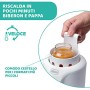 Chicco 00007389000000 Scaldabiberon Casa/Viaggio, Spegnimento automatico, 110W, Riscalda il latte a 37 gradi, Bianco