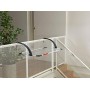 Vileda Sunset Stendibiancheria da Balcone, da Esterno, Ripegabile, Acciaio/Resina, Bianco, 110 x 56 x 28 cm ripiegabile