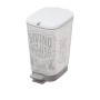 Kis Chic Pattumiera S - Pattumiera Decorata A Pedale Con Secchio Interno Per Sacchetto Da 10 Lt - 18X27X30H Laundry Bag