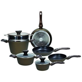 Tognana Diamantea Batteria 10 Pezzi, Alluminio, Bronzo