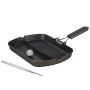 Tognana Diamantea Set Grill Doppia Multifunzione, Alluminio, Argento, 34 cm