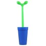 Alessi Merdolino ASG04 AZ Scopino di Design in Resina Termoplastica per Pulizia WC, Blu