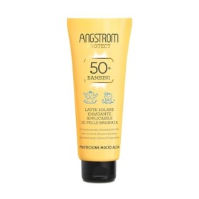 Angstrom Protect Latte Solare per Bambini, Protezione Solare 50+ con Azione Idratante Istantanea, Nutriente, Indicata per Pelli 